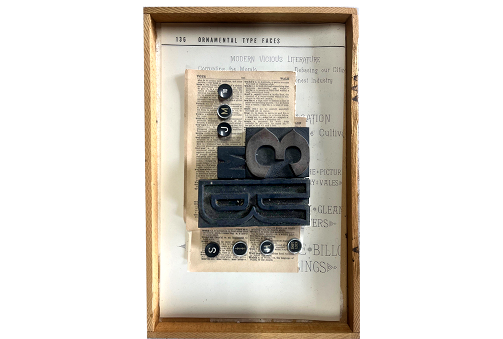 WOODEN LETTERPRESS LETTERS NO.7